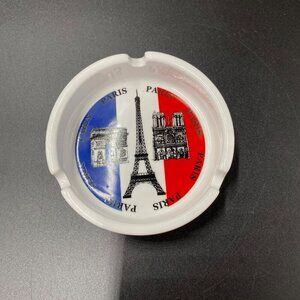 Collectible Vintage Souvenir Paris Ceramic Ashtray